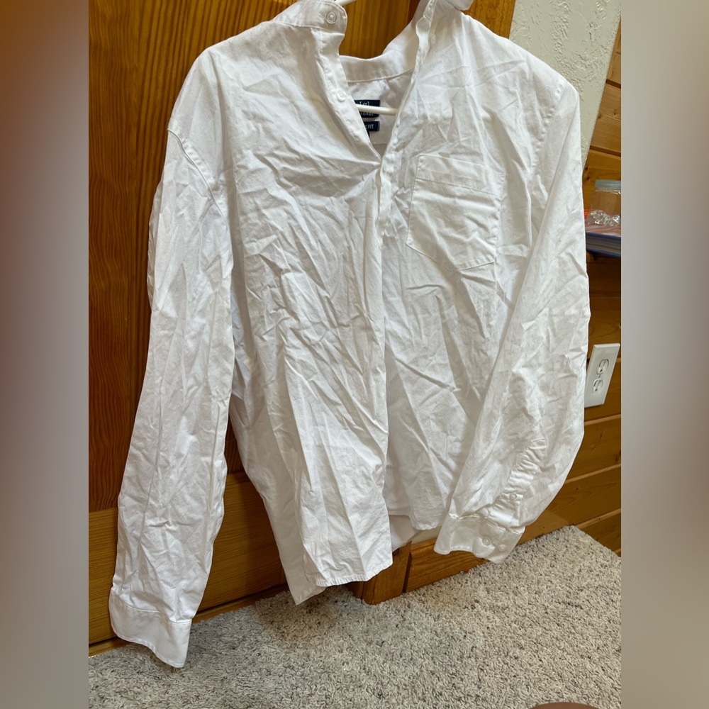 White button up shirt